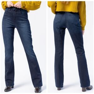L'Agence Oriana high rise straight leg jeans montero wash size 25 NWT